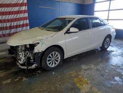 Salvage cars for sale at Indianapolis, IN auction: 2016 Toyota Camry LE