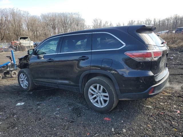 2015 Toyota Highlander LE