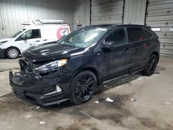 Salvage cars for sale at Franklin, WI auction: 2021 Ford Edge SEL