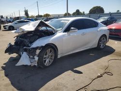 Salvage cars for sale at Miami, FL auction: 2023 Lexus IS 300