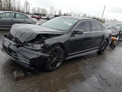 Salvage cars for sale at Portland, OR auction: 2017 Volkswagen Passat R-Line