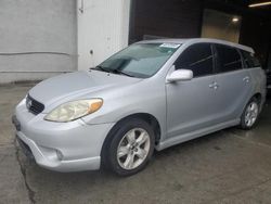 Toyota salvage cars for sale: 2005 Toyota Corolla Matrix XR