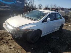 Honda salvage cars for sale: 2010 Honda Civic LX