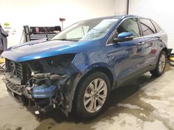 Salvage cars for sale at Assonet, MA auction: 2022 Ford Edge Titanium