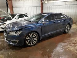 Lincoln mkz salvage cars for sale: 2017 Lincoln MKZ Reserve