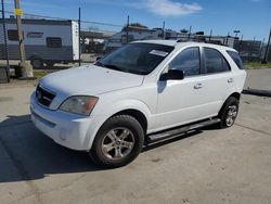 Salvage cars for sale at Sacramento, CA auction: 2005 KIA Sorento EX