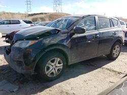 Salvage cars for sale at Littleton, CO auction: 2015 Toyota Rav4 LE