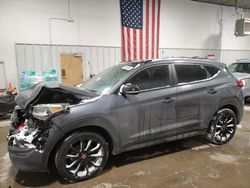 Carros salvage sin ofertas aún a la venta en subasta: 2017 Hyundai Tucson Limited