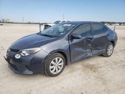 2015 Toyota Corolla L en venta en New Braunfels, TX