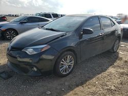 Vehiculos salvage en venta de Copart Houston, TX: 2015 Toyota Corolla L