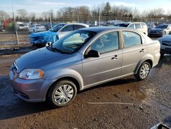 Salvage cars for sale at Chalfont, PA auction: 2010 Chevrolet Aveo LS