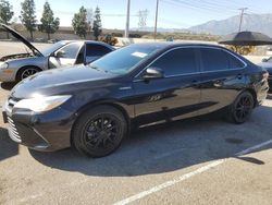 Salvage cars for sale at Rancho Cucamonga, CA auction: 2017 Toyota Camry Hybrid