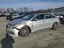 Hyundai salvage cars for sale: 2015 Hyundai Sonata Sport