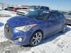 Salvage cars for sale at Cahokia Heights, IL auction: 2013 Hyundai Veloster Turbo