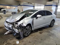 Honda salvage cars for sale: 2015 Honda Civic LX