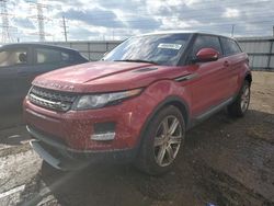 Salvage cars for sale at Elgin, IL auction: 2015 Land Rover Range Rover Evoque Pure Plus