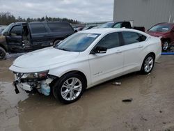 Salvage cars for sale at Franklin, WI auction: 2015 Chevrolet Impala LT