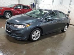 Salvage cars for sale at Ham Lake, MN auction: 2017 Chevrolet Cruze LT