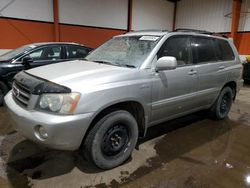 Salvage cars for sale at Rocky View County, AB auction: 2001 Toyota Highlander