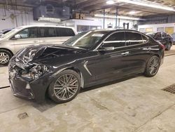 Salvage cars for sale at Wheeling, IL auction: 2019 Genesis G70 Elite