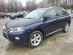 Salvage cars for sale at Waldorf, MD auction: 2013 Lexus RX 350 Base