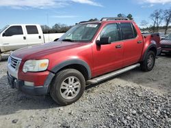 Salvage cars for sale at Byron, GA auction: 2007 Ford Explorer Sport Trac XLT