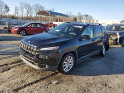 SUV salvage a la venta en subasta: 2016 Jeep Cherokee Limited