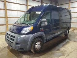 Salvage cars for sale at Columbia Station, OH auction: 2017 Dodge RAM Promaster 2500 2500 High