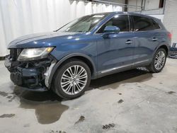 SUV salvage a la venta en subasta: 2016 Lincoln MKX Reserve