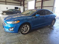 Salvage cars for sale at Wilmer, TX auction: 2019 Ford Fusion SE