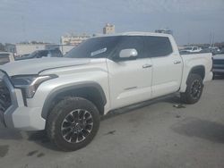 Salvage cars for sale at New Orleans, LA auction: 2022 Toyota Tundra Crewmax Limited