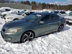 Salvage cars for sale at Exeter, RI auction: 2008 Honda Accord EXL