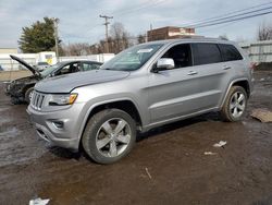 SUV salvage a la venta en subasta: 2016 Jeep Grand Cherokee Overland