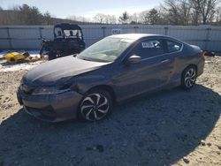 Salvage cars for sale at West Warren, MA auction: 2017 Honda Accord LX-S