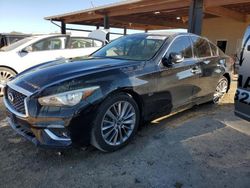 Salvage cars for sale at Tanner, AL auction: 2018 Infiniti Q50 Luxe