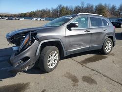 Jeep salvage cars for sale: 2017 Jeep Cherokee Latitude