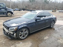 Salvage cars for sale at Grenada, MS auction: 2018 Mercedes-Benz C300