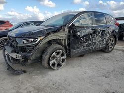 Salvage cars for sale at West Palm Beach, FL auction: 2017 Honda CR-V EXL