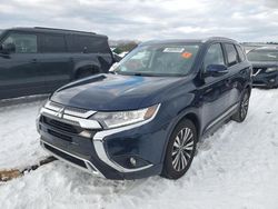 Salvage cars for sale at Assonet, MA auction: 2020 Mitsubishi Outlander SE