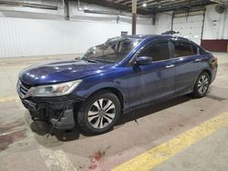 Salvage cars for sale at Marlboro, NY auction: 2015 Honda Accord LX