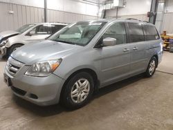 Salvage cars for sale from Copart Casper, WY: 2007 Honda Odyssey EXL