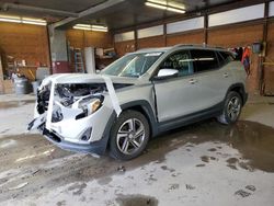 Salvage cars for sale from Copart Ebensburg, PA: 2018 GMC Terrain SLT