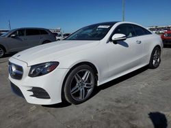 Salvage cars for sale at Grand Prairie, TX auction: 2018 Mercedes-Benz E 400