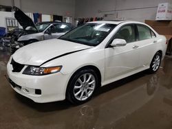 Salvage cars for sale at Elgin, IL auction: 2007 Acura TSX