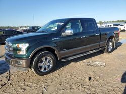 Salvage trucks for sale at Houston, TX auction: 2016 Ford F150 Supercrew