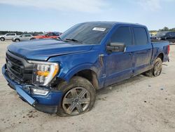 Salvage cars for sale at Houston, TX auction: 2022 Ford F150 Supercrew