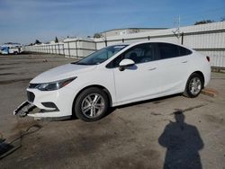 Salvage cars for sale at Bakersfield, CA auction: 2016 Chevrolet Cruze LT