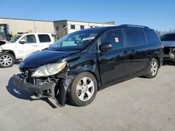 Toyota Sienna le salvage cars for sale: 2011 Toyota Sienna LE