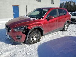 Salvage cars for sale from Copart Cookstown, ON: 2016 Mazda CX-5 GT