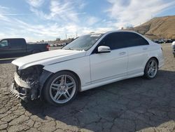 Salvage cars for sale at Colton, CA auction: 2013 Mercedes-Benz C 250